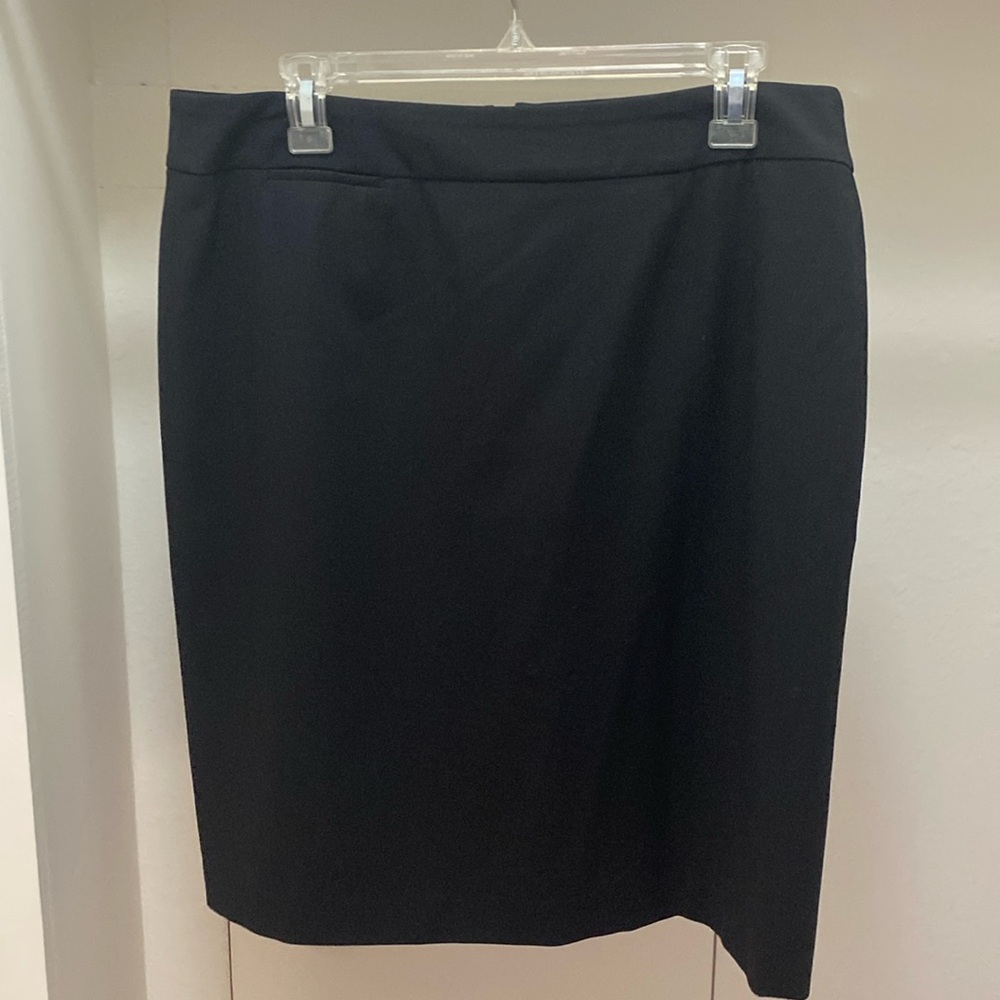 Calvin Klein Pencil Skirt Spandex Size 12 Black